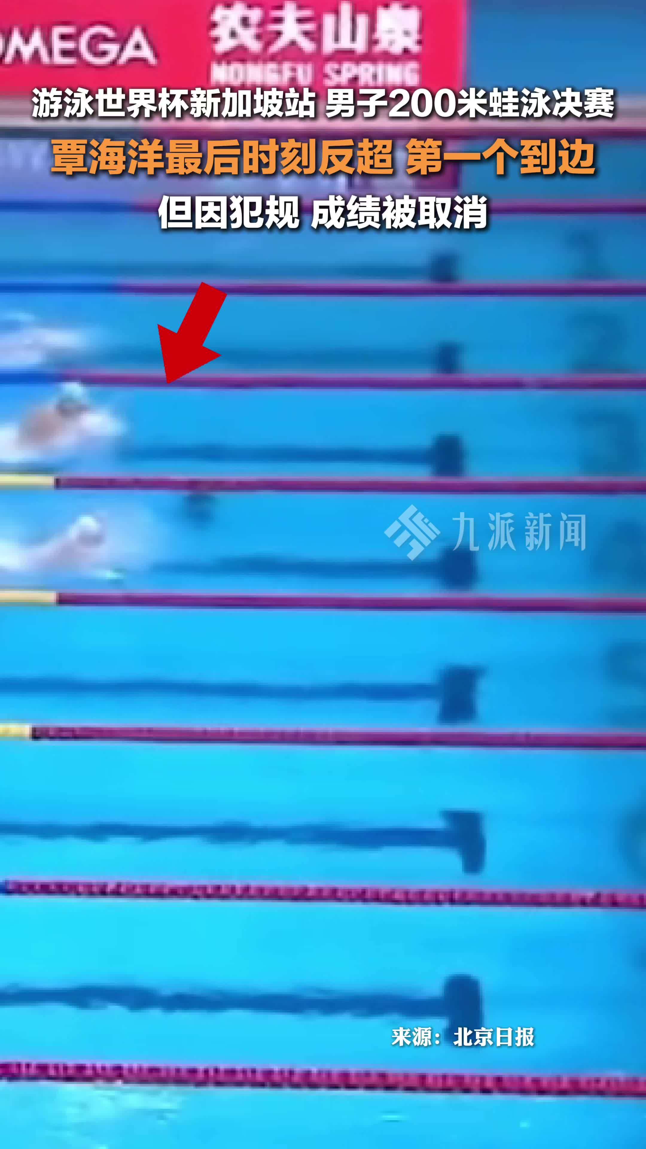 游泳世界纪录被多名选手闯关